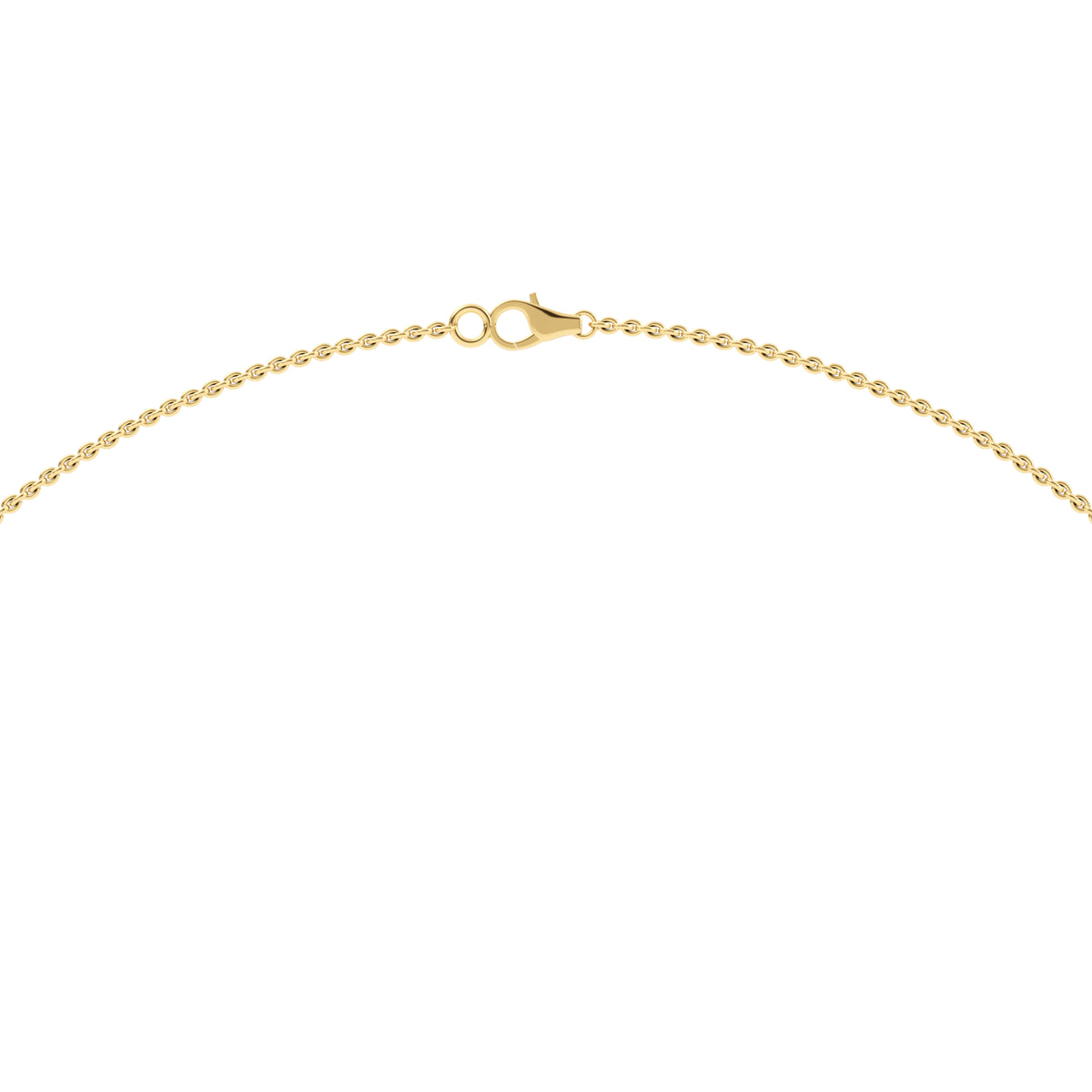 Lab Grown Diamond Necklace 3.75 ctw N08351EM-0.40CT-16IN