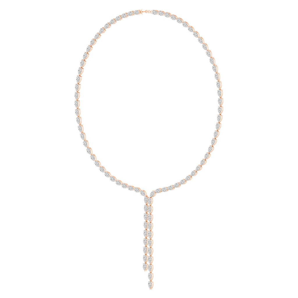 Lab Grown Diamond NECKLACE 19.55 ctw N08385PE-0.20PT-16IN