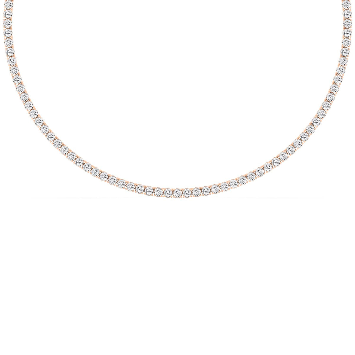 Lab Grown Diamond NECKLACE 14.78 ctw N08390-0.10PT-18IN