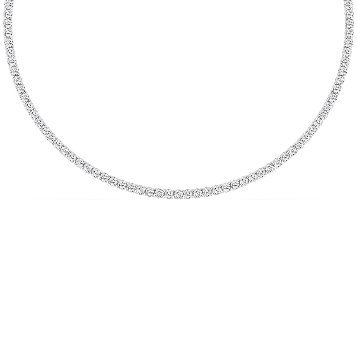 Lab Grown Diamond NECKLACE 19.58 ctw N08390-0.15PT-18IN
