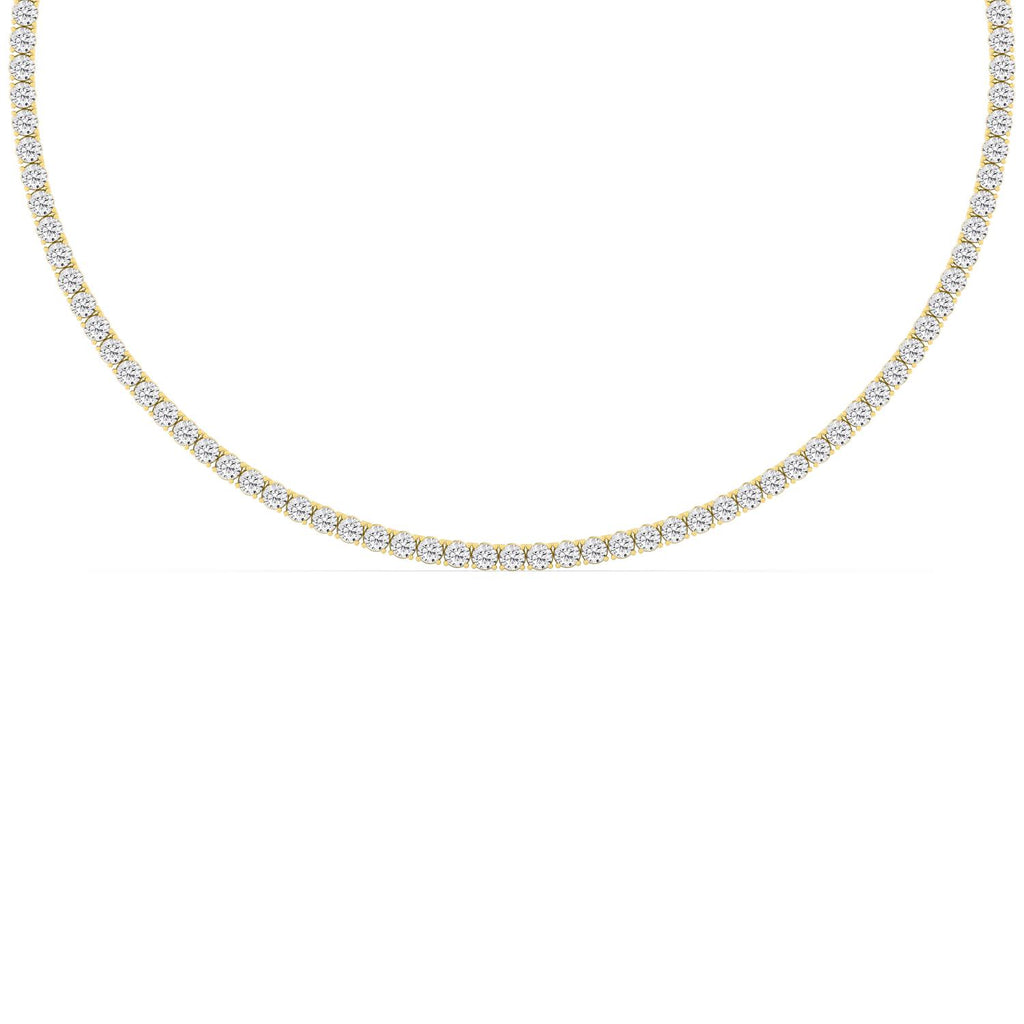 Lab Grown Diamond NECKLACE 14.78 ctw N08390-0.10PT-18IN