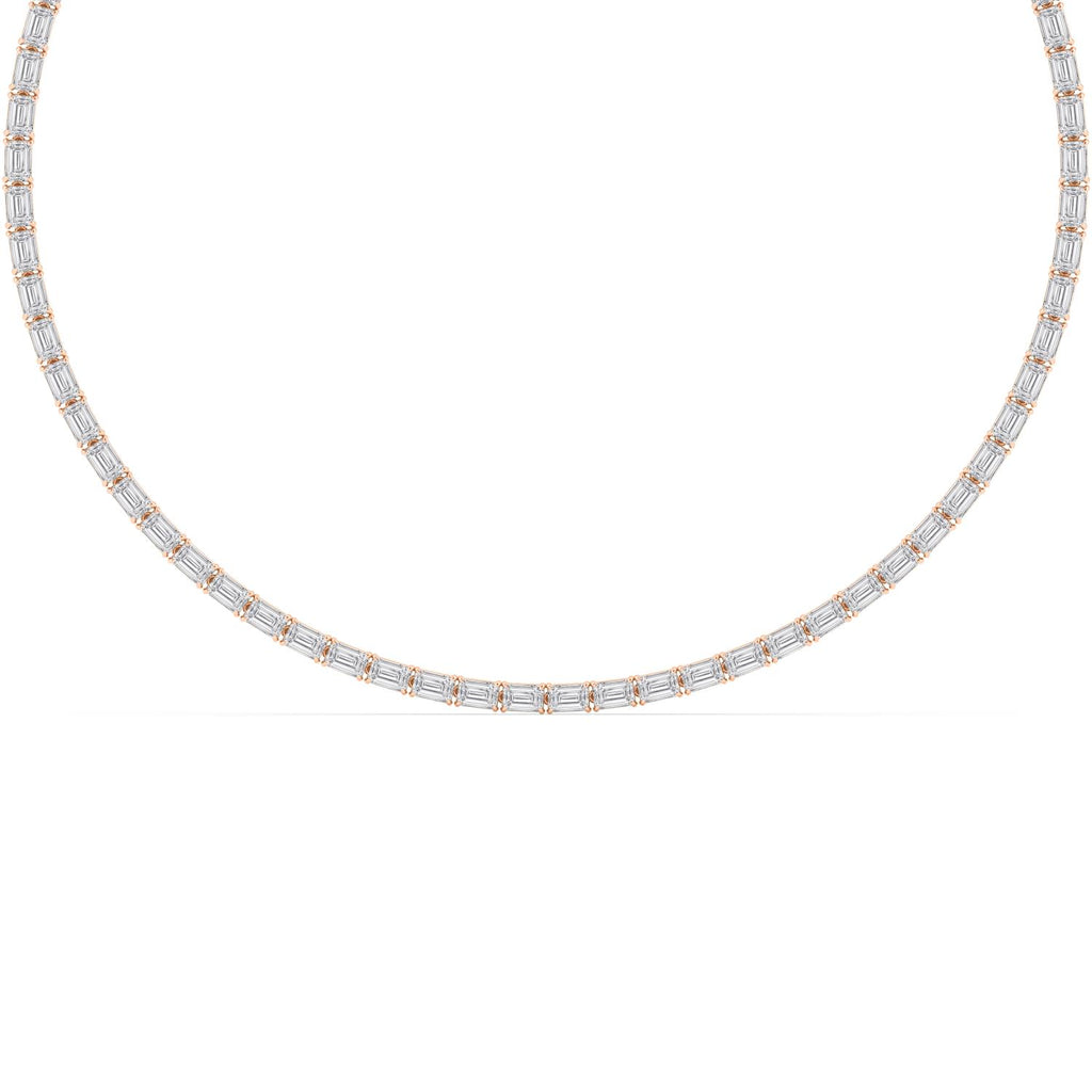 Lab Grown Diamond NECKLACE 25.70 ctw N08442EM-0.30PT-18IN