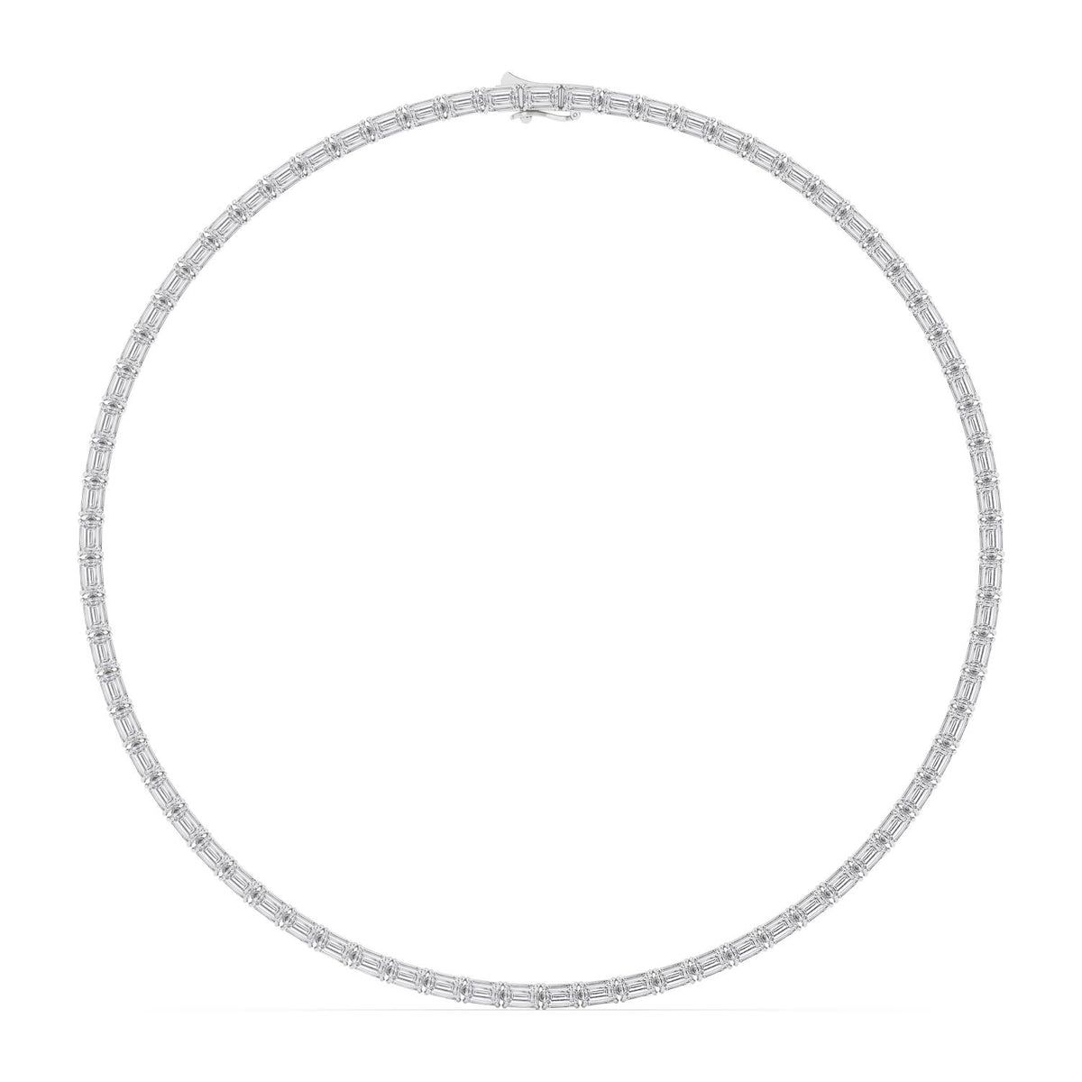 Lab Grown Diamond NECKLACE 38.00 ctw N08442EM-0.50PT-18IN