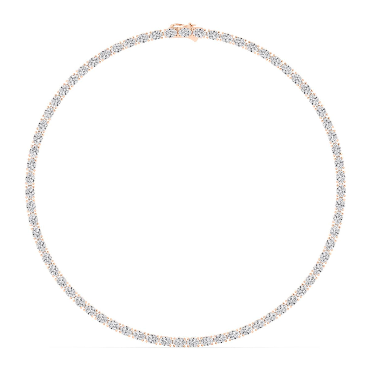 Lab Grown Diamond NECKLACE 25.90 ctw N08442OV-0.30PT-18IN