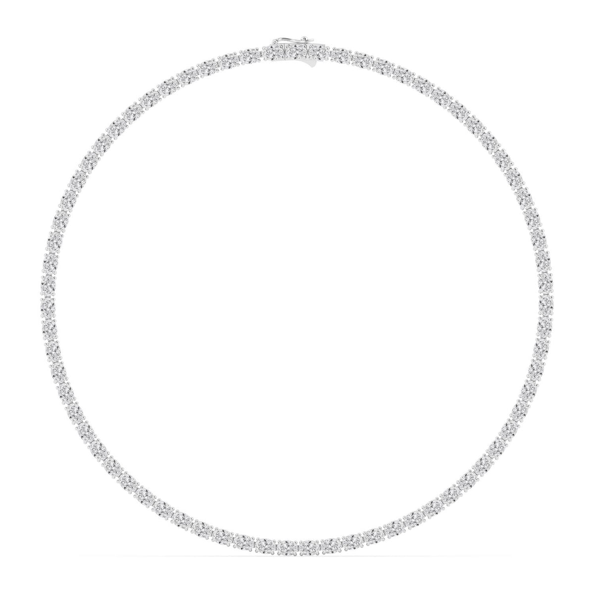 Lab Grown Diamond NECKLACE 37.60 ctw N08442OV-0.50PT-18IN
