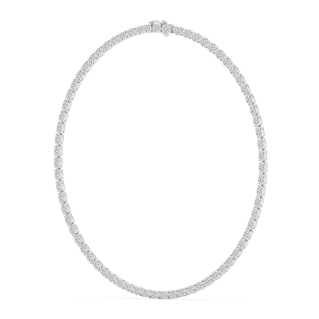 Lab Grown Diamond NECKLACE 37.60 ctw N08442OV-0.50PT-18IN