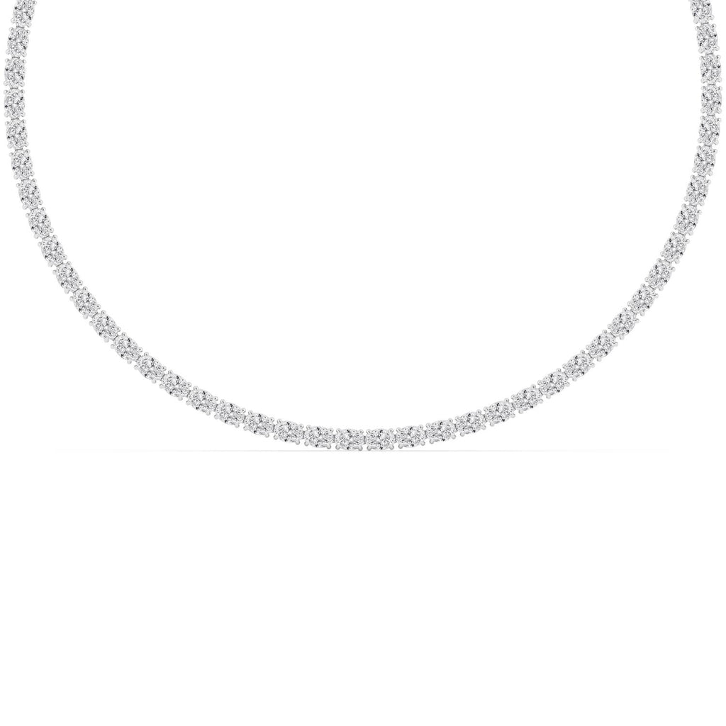 Lab Grown Diamond NECKLACE 37.60 ctw N08442OV-0.50PT-18IN