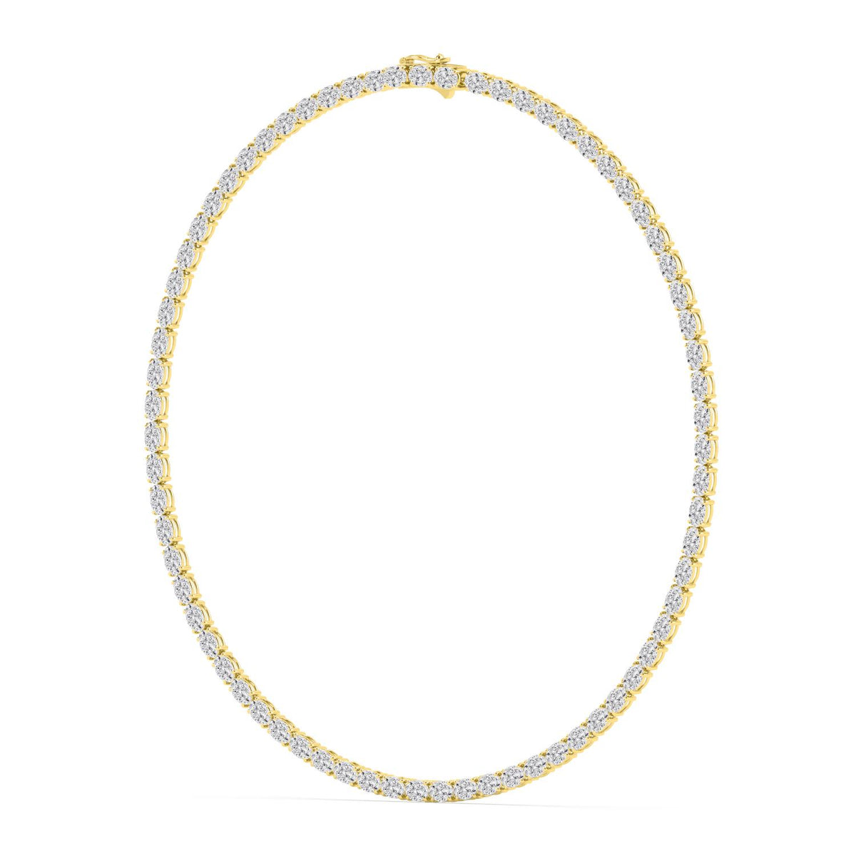 Lab Grown Diamond NECKLACE 37.60 ctw N08442OV-0.50PT-18IN