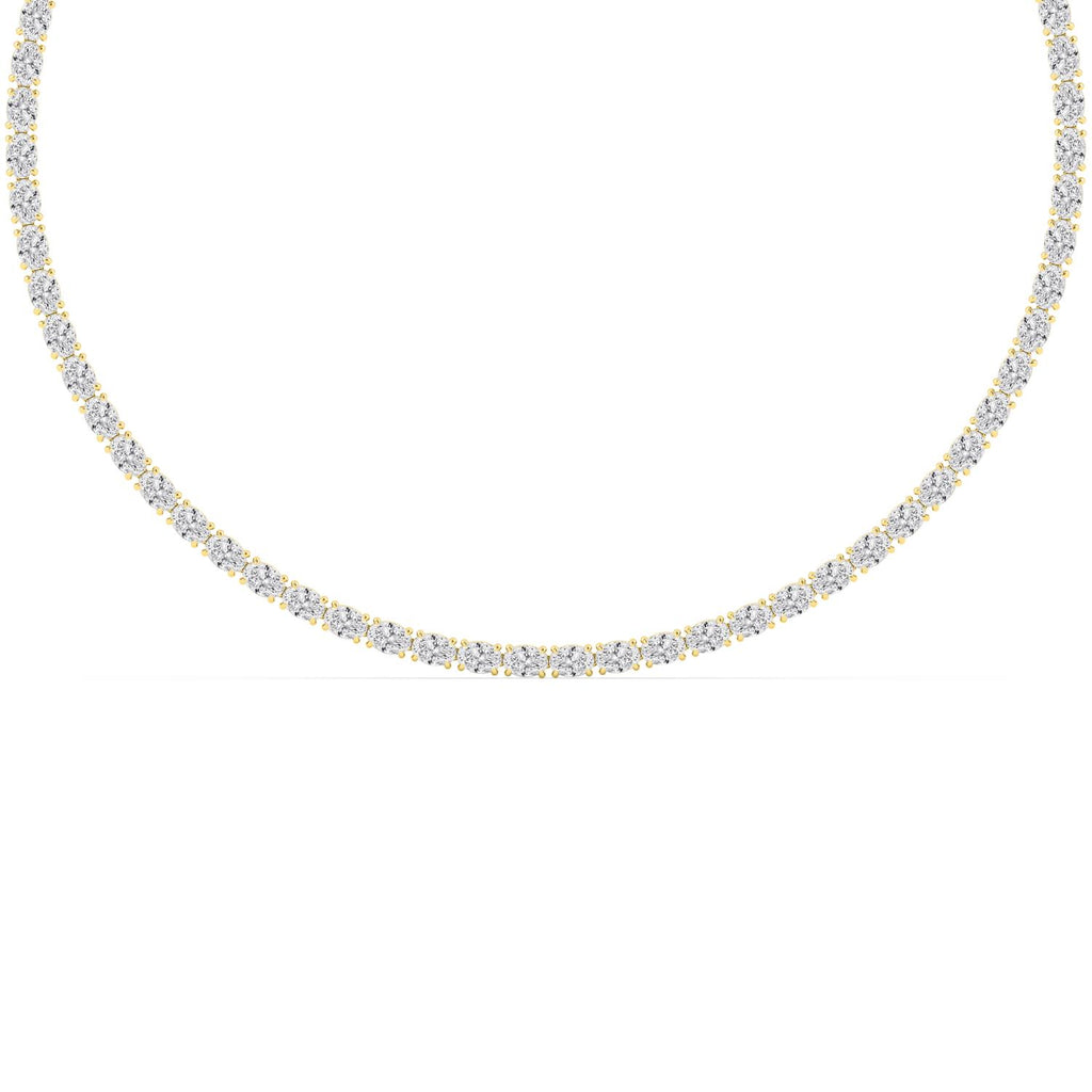 Lab Grown Diamond NECKLACE 25.90 ctw N08442OV-0.30PT-18IN