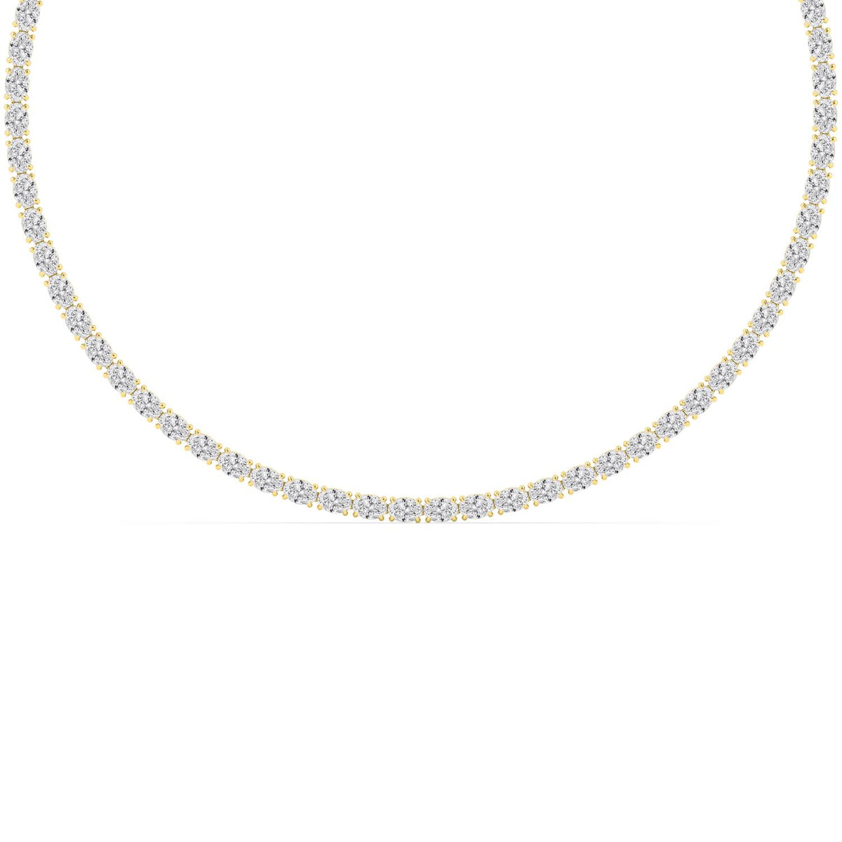 Lab Grown Diamond NECKLACE 25.90 ctw N08442OV-0.30PT-18IN