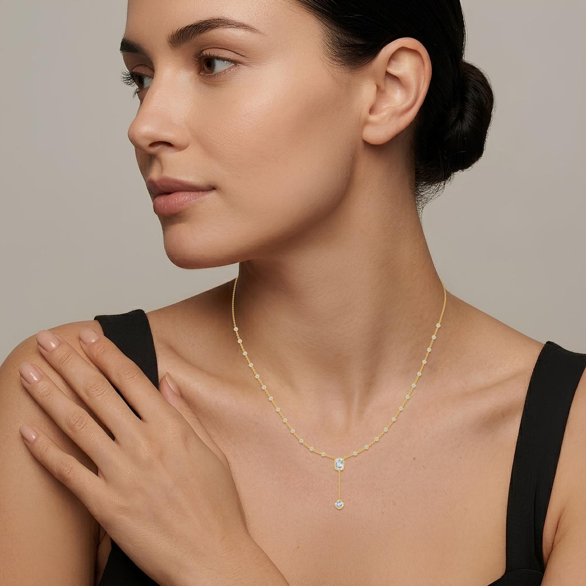 Lab Grown Diamond NECKLACE 2.44 ctw N08569CU-1-16IN