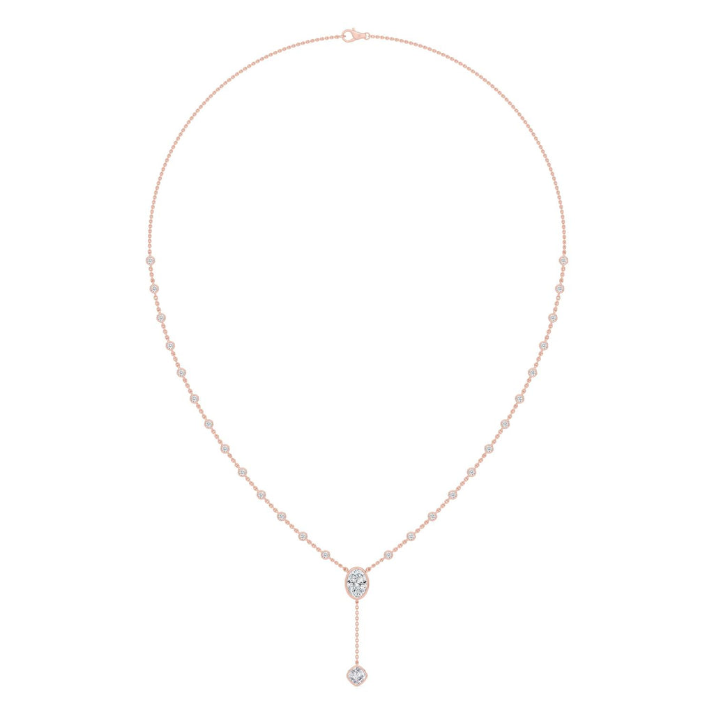 Lab Grown Diamond NECKLACE 2.39 ctw N08570OV-1-16IN