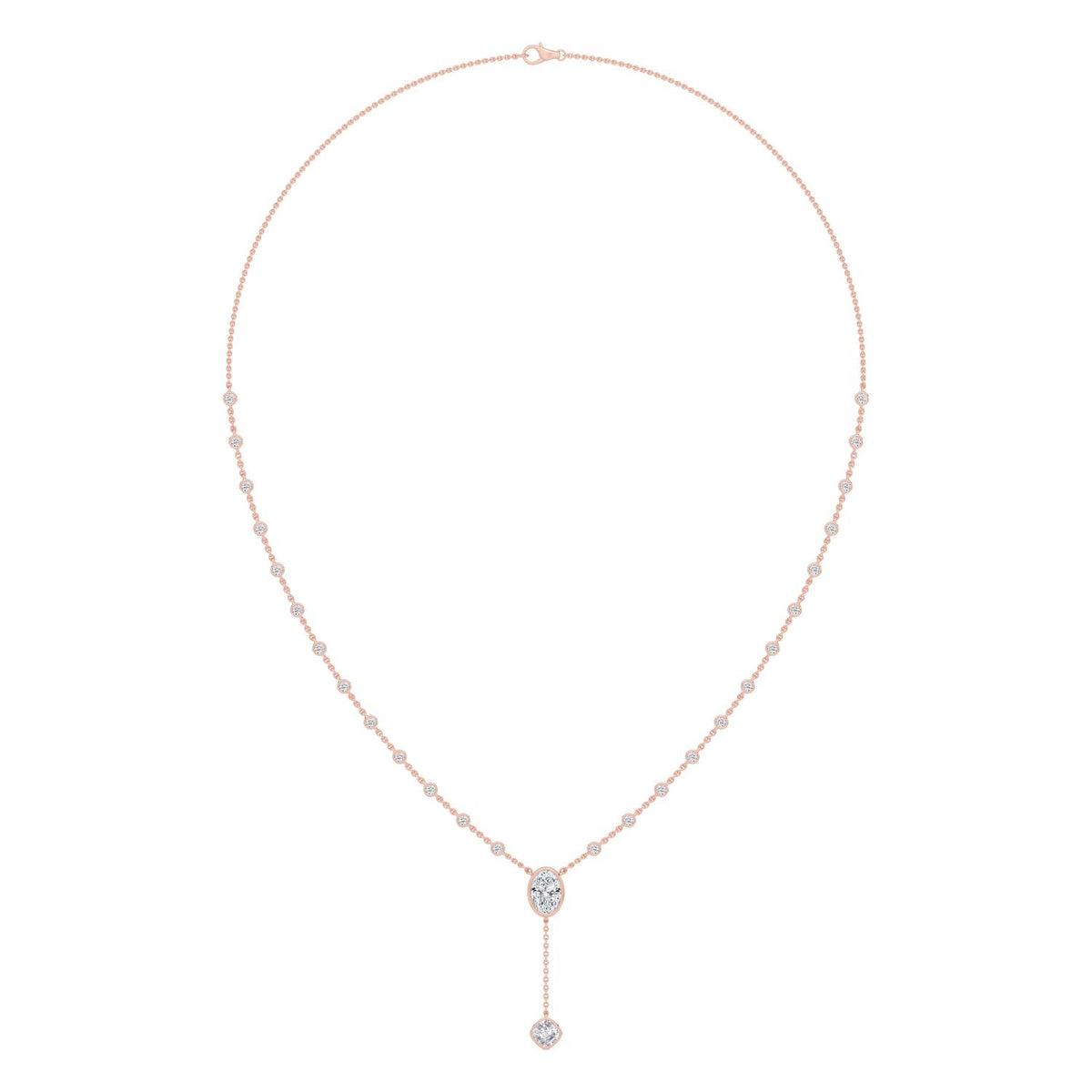Lab Grown Diamond NECKLACE 2.39 ctw N08570OV-1-16IN