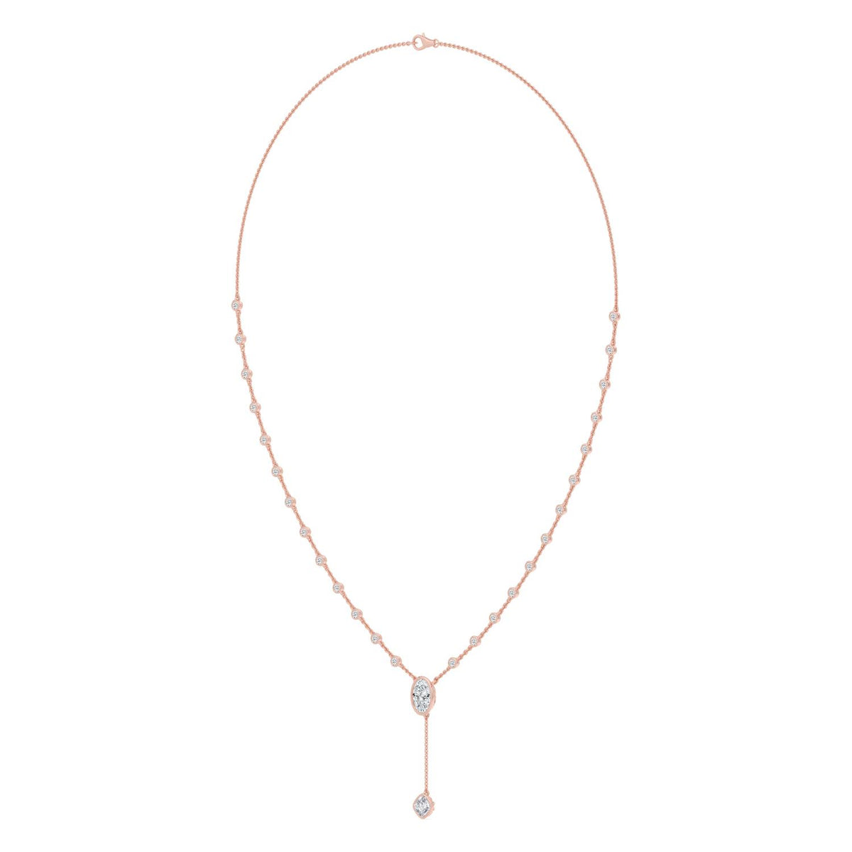 Lab Grown Diamond NECKLACE 2.39 ctw N08570OV-1-16IN