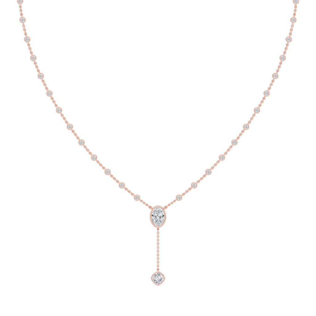 Lab Grown Diamond NECKLACE 2.39 ctw N08570OV-1-16IN