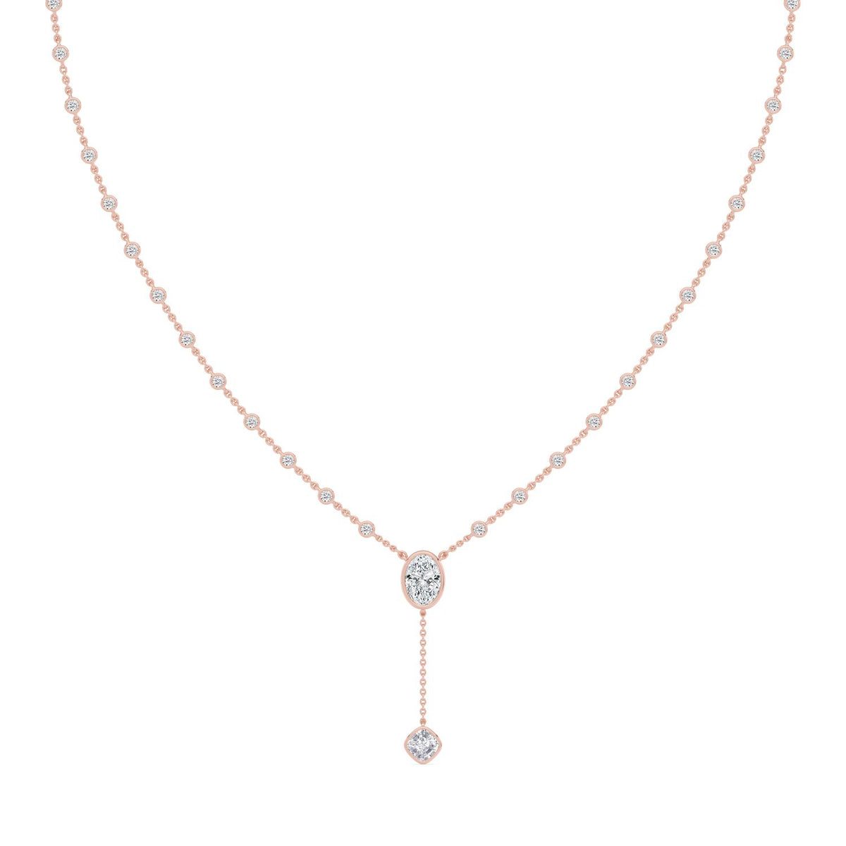 Lab Grown Diamond NECKLACE 2.39 ctw N08570OV-1-16IN