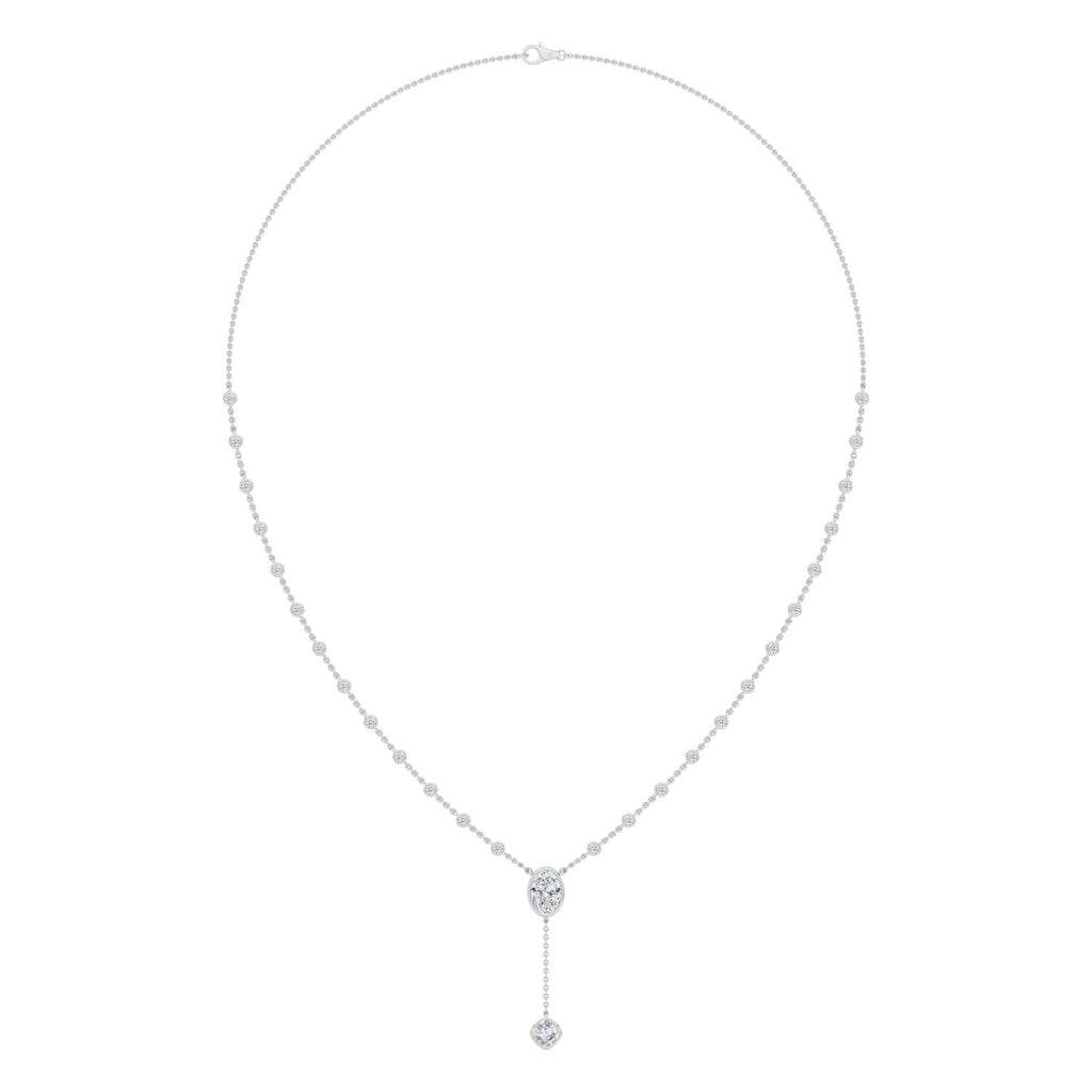 Lab Grown Diamond NECKLACE 2.39 ctw N08570OV-1-16IN