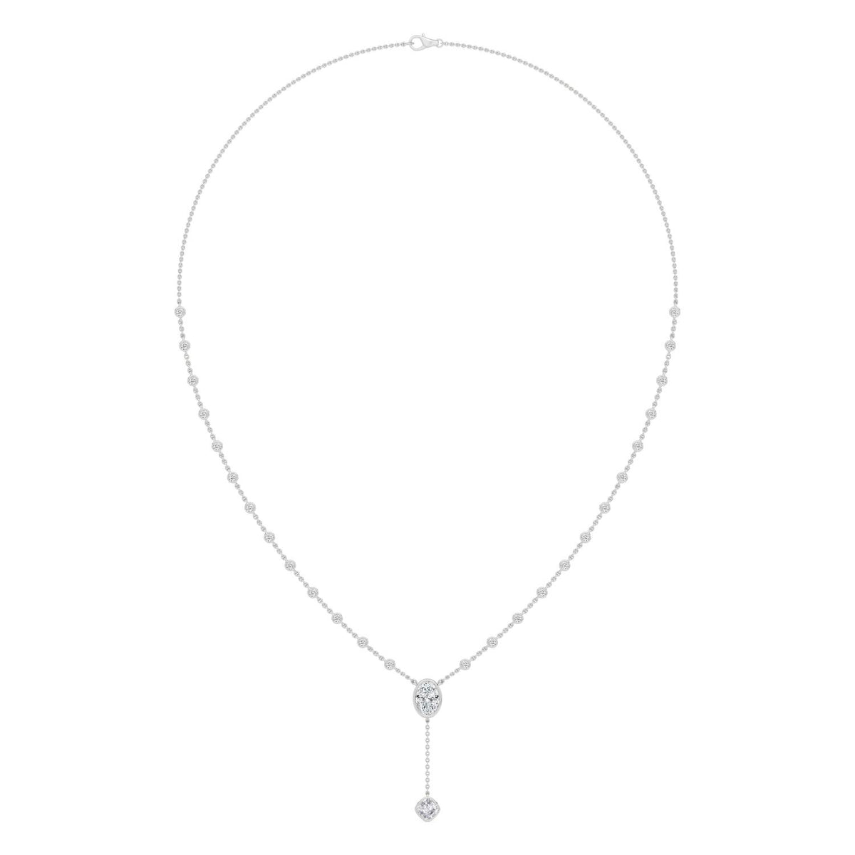 Lab Grown Diamond NECKLACE 2.39 ctw N08570OV-1-16IN