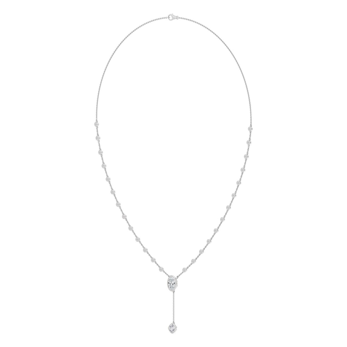 Lab Grown Diamond NECKLACE 2.39 ctw N08570OV-1-16IN