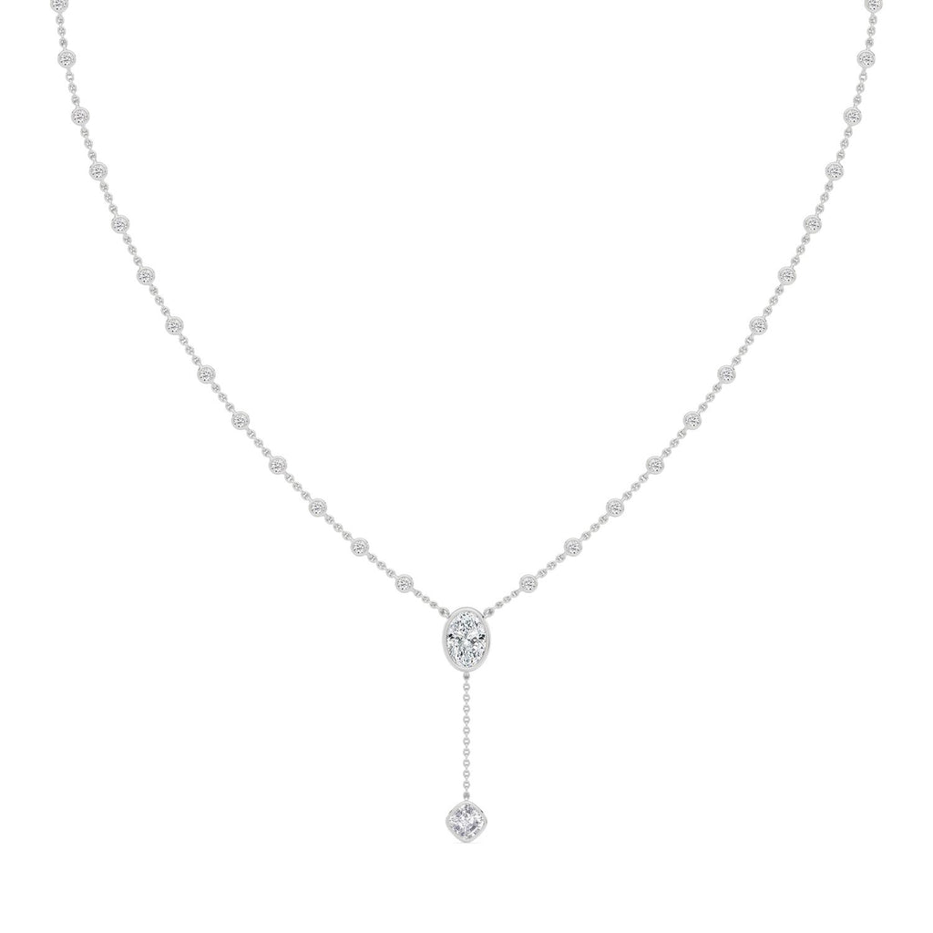 Lab Grown Diamond NECKLACE 2.39 ctw N08570OV-1-16IN