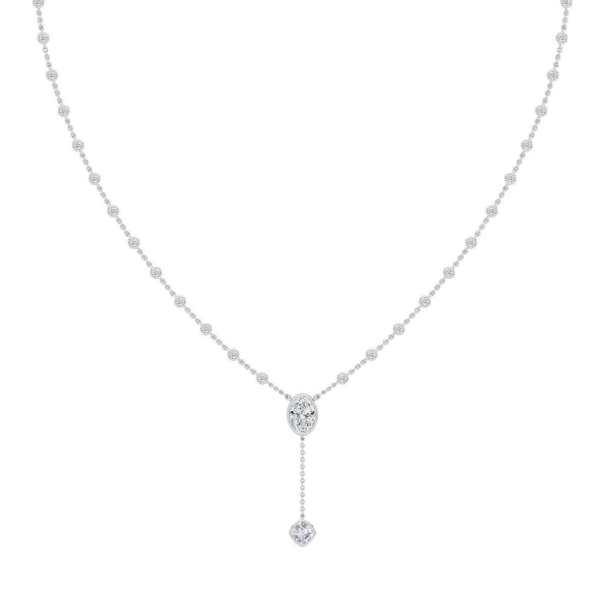 Lab Grown Diamond NECKLACE 2.39 ctw N08570OV-1-16IN
