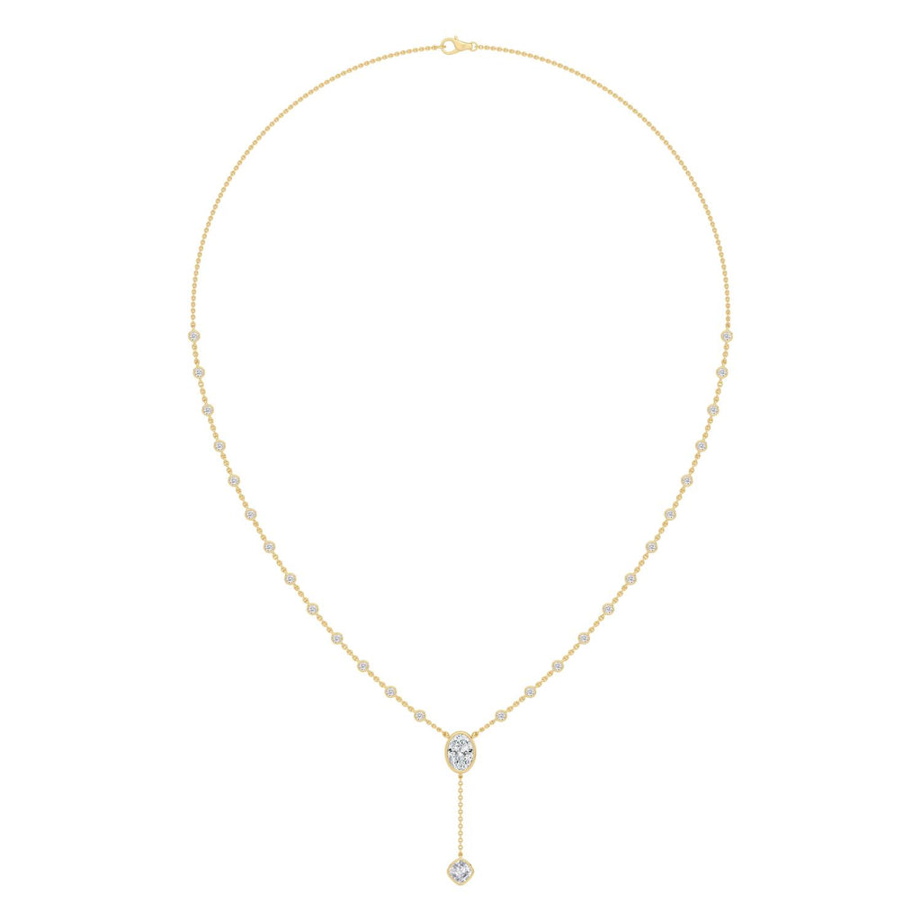 Lab Grown Diamond NECKLACE 2.39 ctw N08570OV-1-16IN