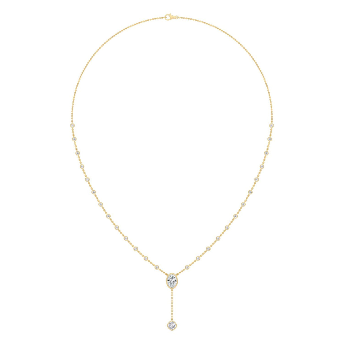 Lab Grown Diamond NECKLACE 2.39 ctw N08570OV-1-16IN