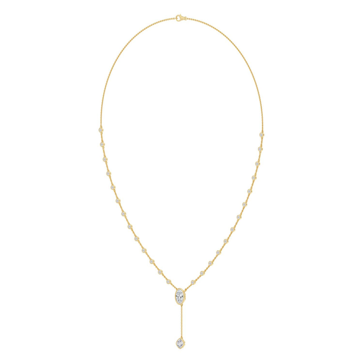 Lab Grown Diamond NECKLACE 2.39 ctw N08570OV-1-16IN