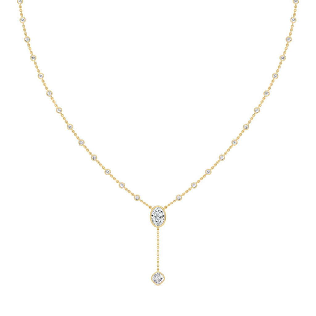 Lab Grown Diamond NECKLACE 2.39 ctw N08570OV-1-16IN