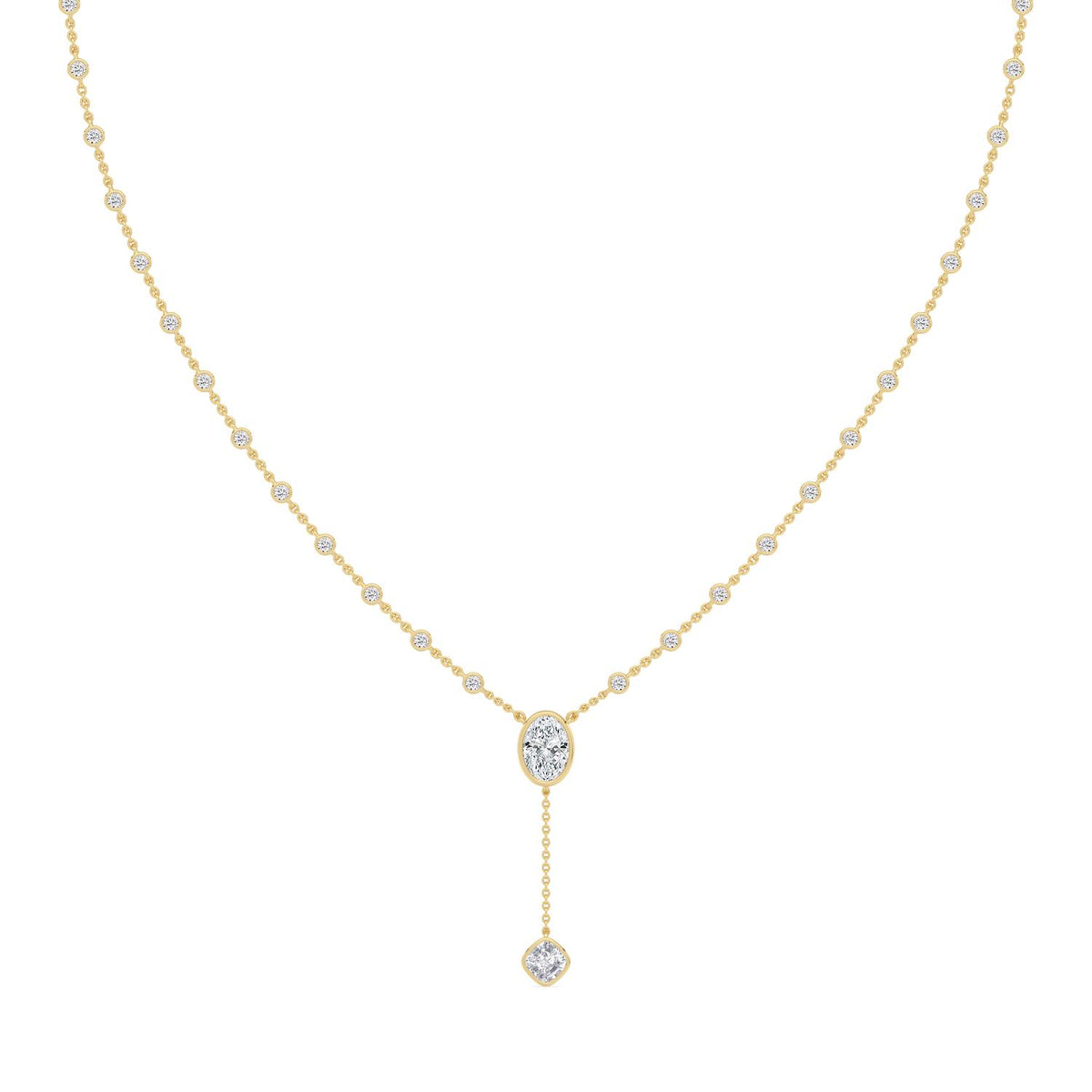 Lab Grown Diamond NECKLACE 2.39 ctw N08570OV-1-16IN
