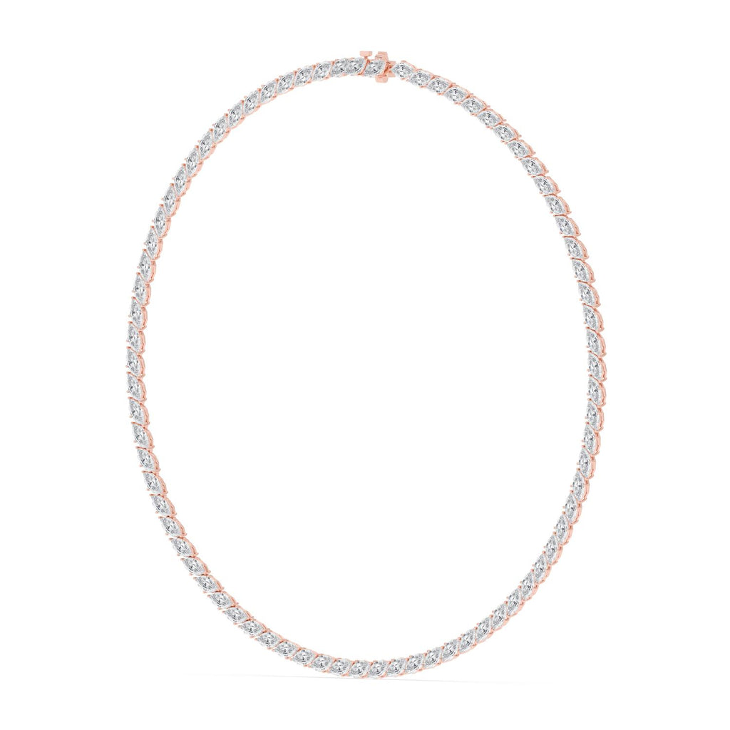 Lab Grown Diamond NECKLACE 22.93 ctw N08593SMQ-0.30PT-16IN