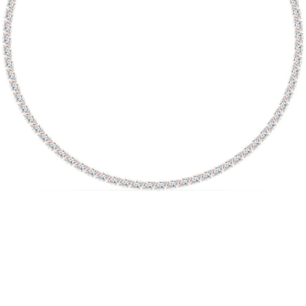 Lab Grown Diamond NECKLACE 22.93 ctw N08593SMQ-0.30PT-16IN