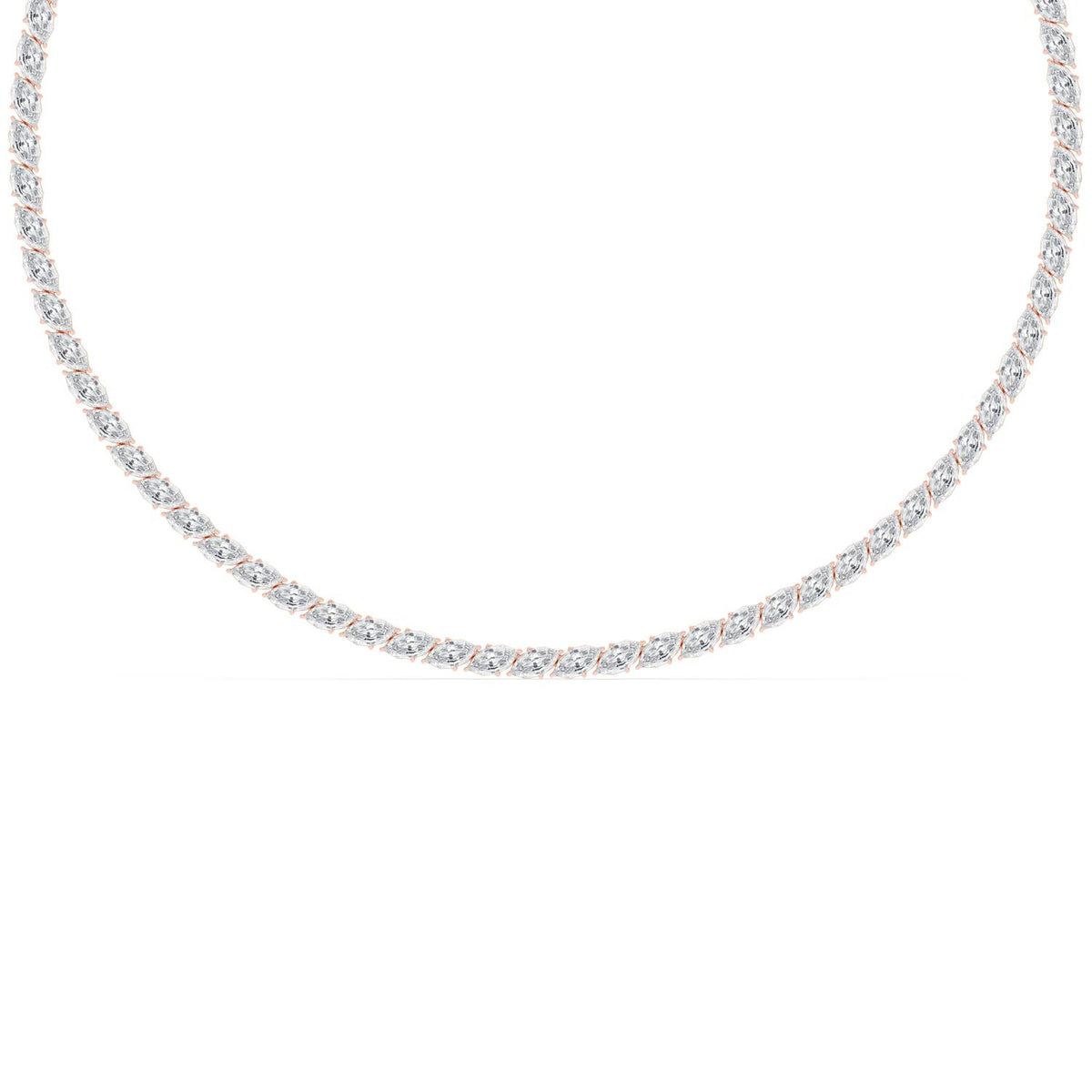 Lab Grown Diamond NECKLACE 22.93 ctw N08593SMQ-0.30PT-16IN