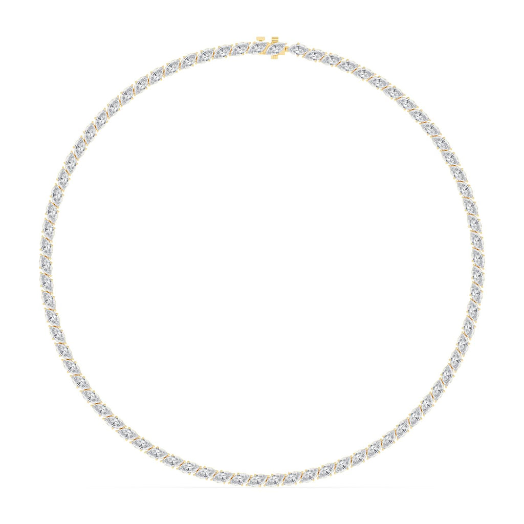 Lab Grown Diamond NECKLACE 22.93 ctw N08593SMQ-0.30PT-16IN