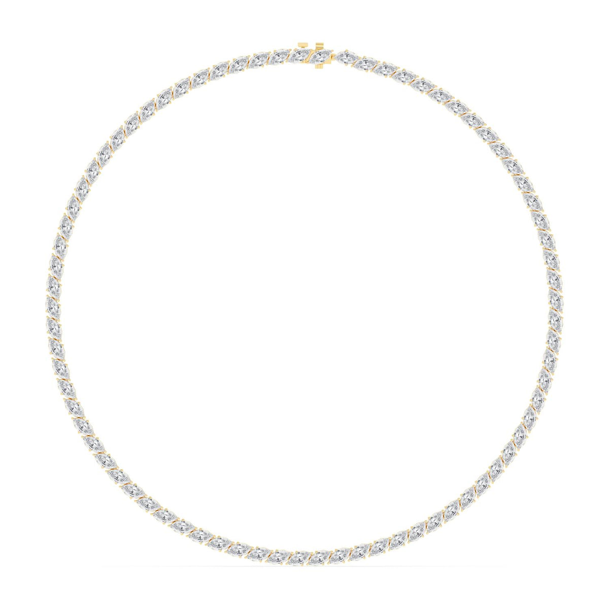 Lab Grown Diamond NECKLACE 22.93 ctw N08593SMQ-0.30PT-16IN