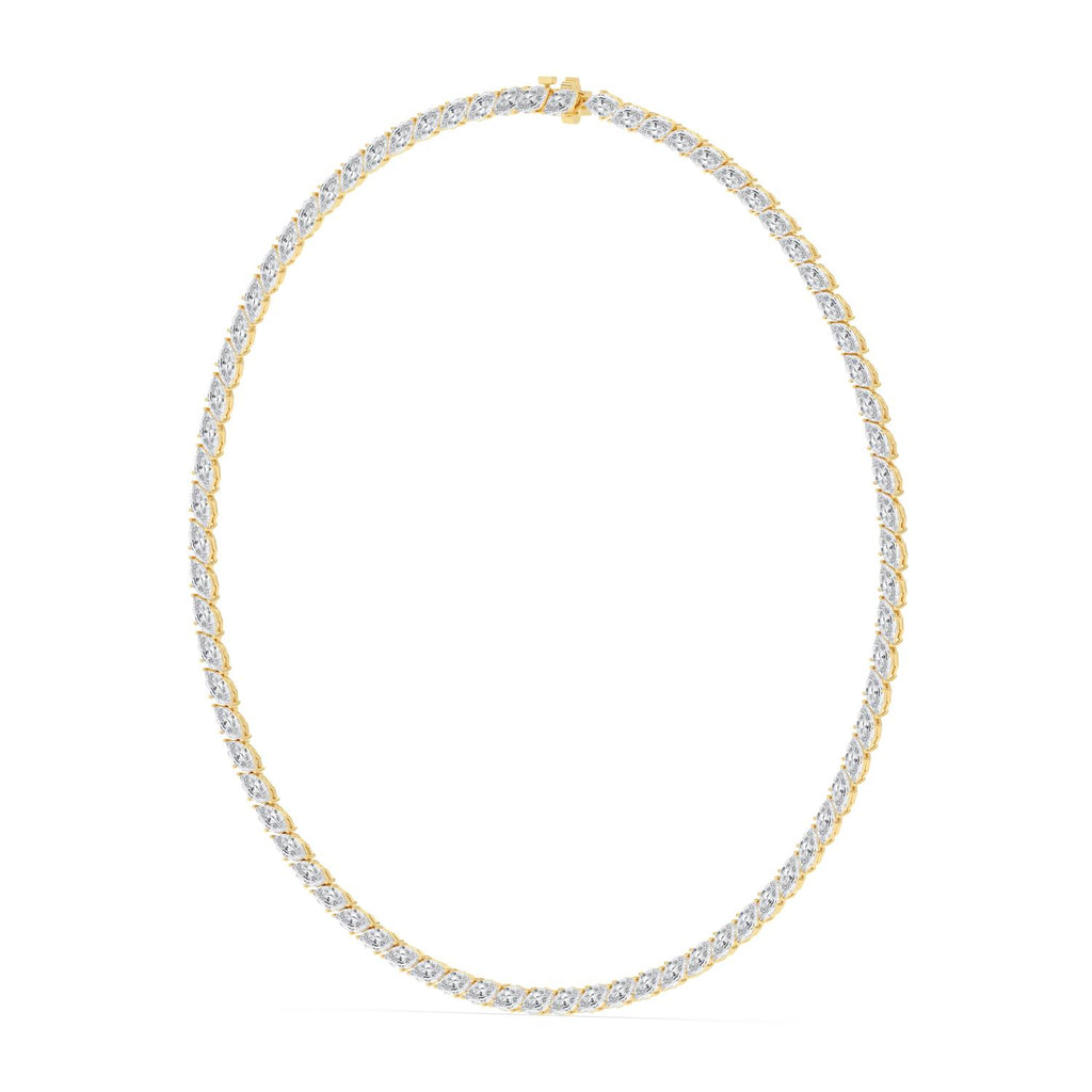 Lab Grown Diamond NECKLACE 22.93 ctw N08593SMQ-0.30PT-16IN