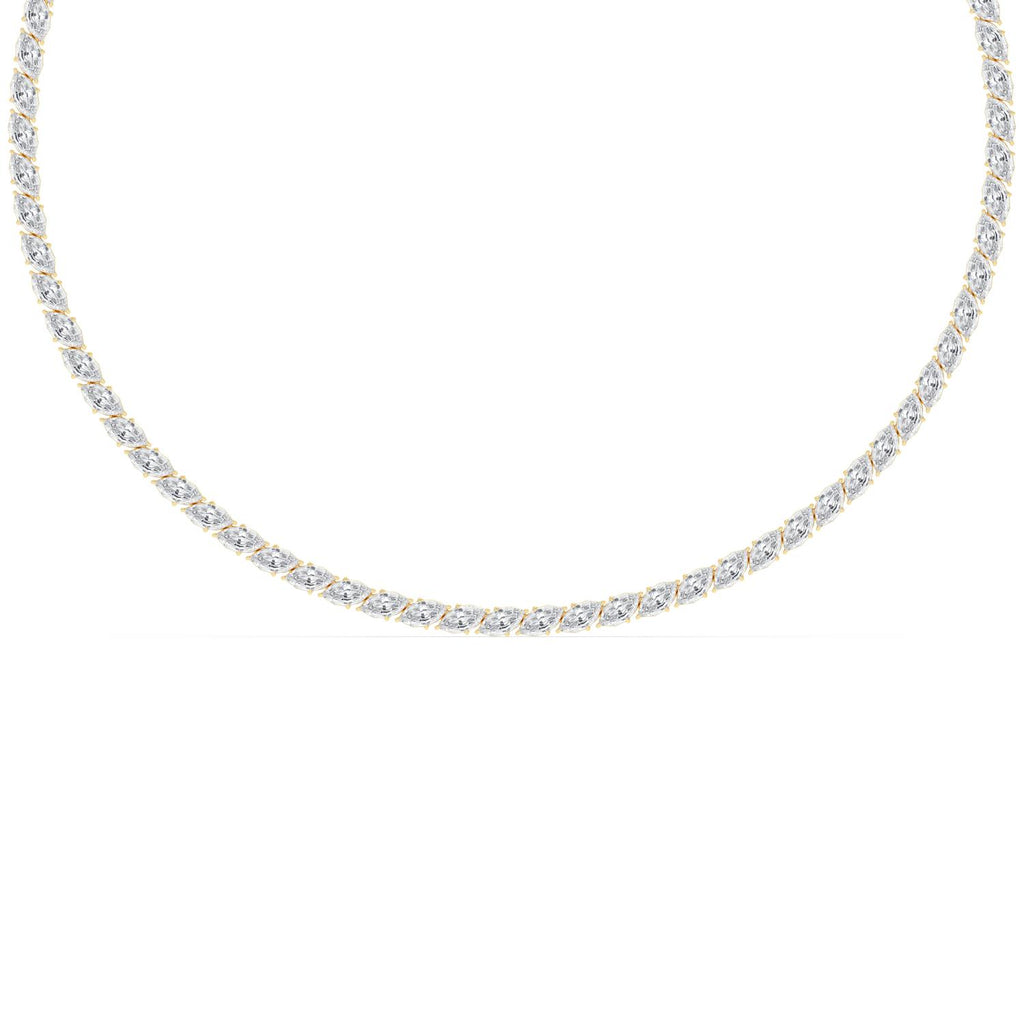 Lab Grown Diamond NECKLACE 22.93 ctw N08593SMQ-0.30PT-16IN
