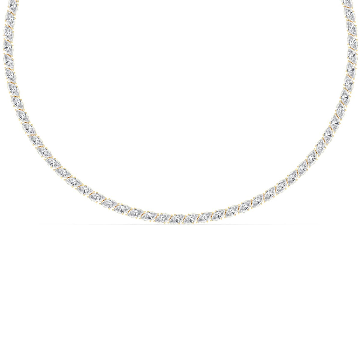 Lab Grown Diamond NECKLACE 22.93 ctw N08593SMQ-0.30PT-16IN