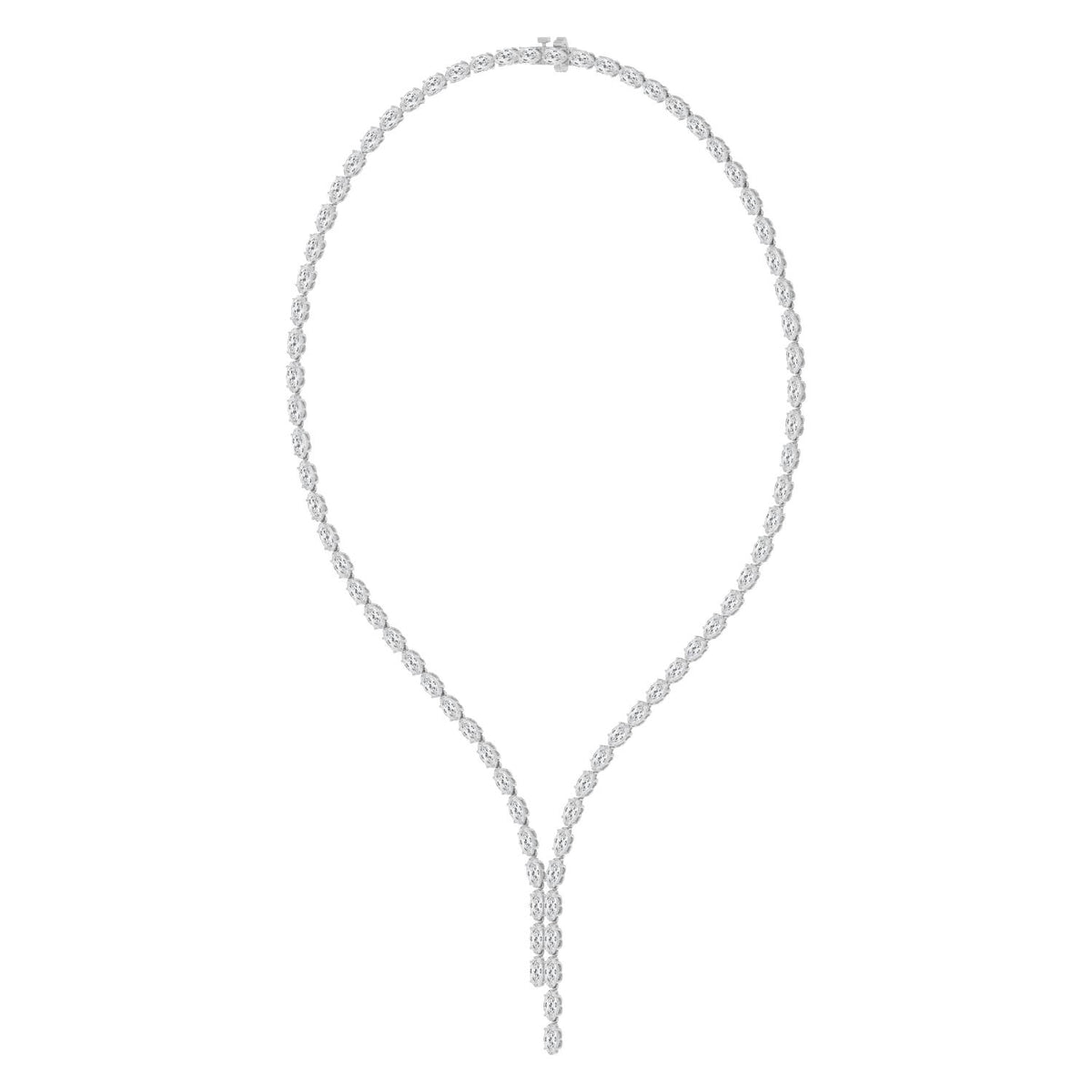 Lab Grown Diamond NECKLACE 24.34 ctw N08595LSOV-0.30PT-16IN