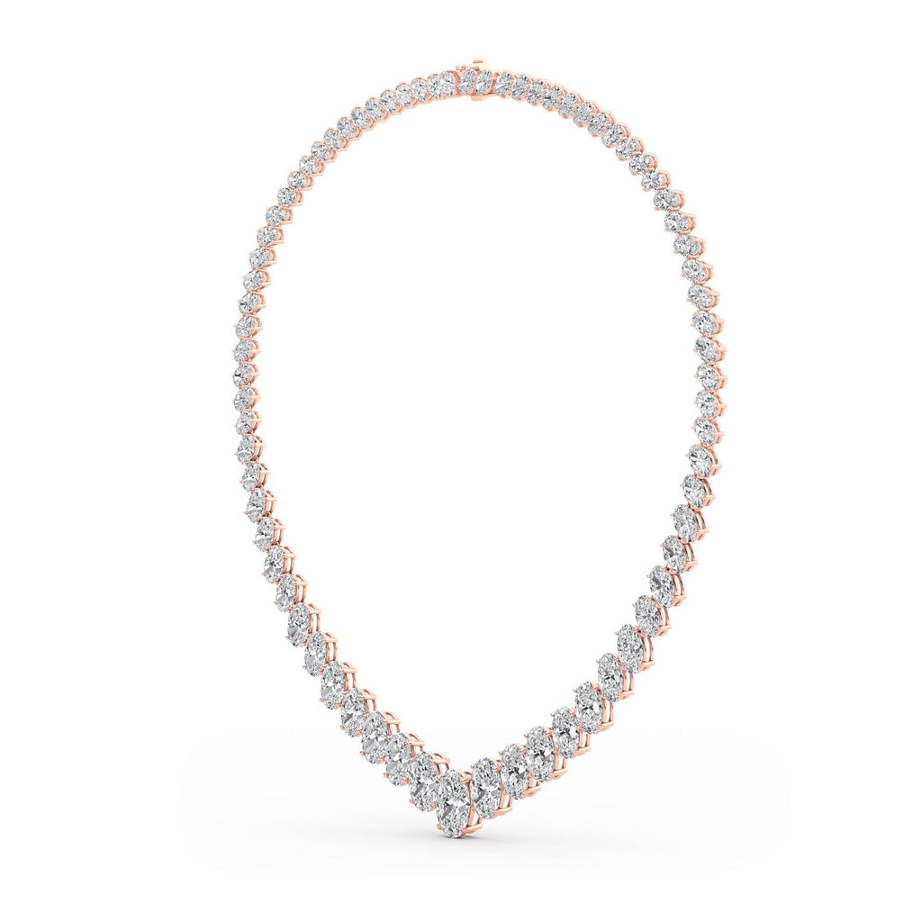 Lab Grown Diamond NECKLACE 61.72 ctw NS12912-61.40CT-16IN