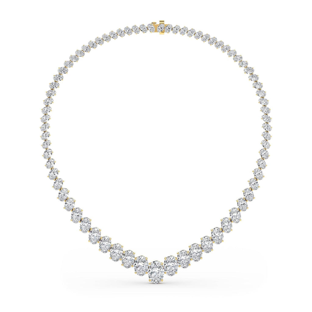 Lab Grown Diamond NECKLACE 61.72 ctw NS12912-61.40CT-16IN