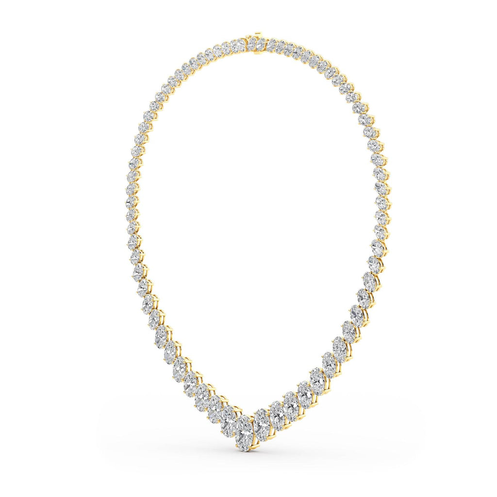 Lab Grown Diamond NECKLACE 61.72 ctw NS12912-61.40CT-16IN