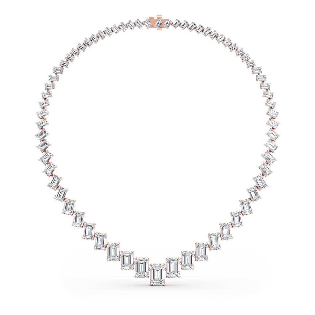 Lab Grown Diamond NECKLACE 81.85 ctw NS12914-80.90CT-16IN
