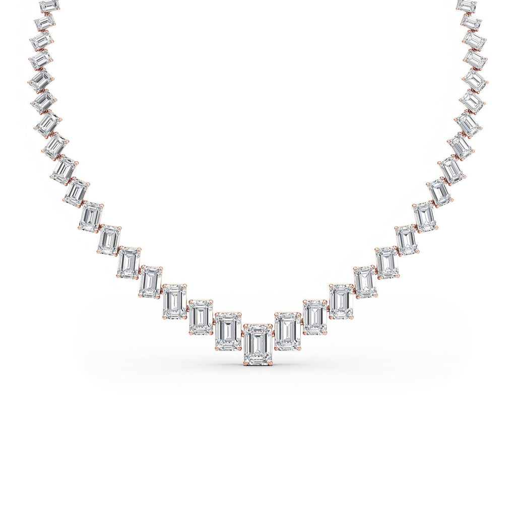 Lab Grown Diamond NECKLACE 81.85 ctw NS12914-80.90CT-16IN