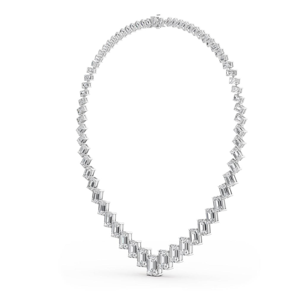 Lab Grown Diamond NECKLACE 81.85 ctw NS12914-80.90CT-16IN