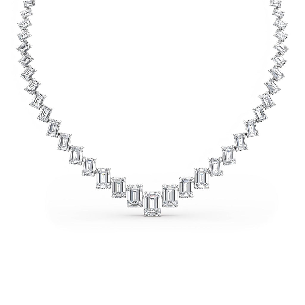 Lab Grown Diamond NECKLACE 81.85 ctw NS12914-80.90CT-16IN