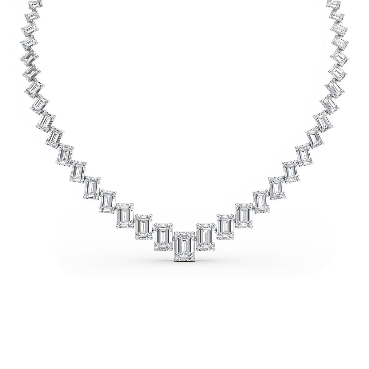 Lab Grown Diamond NECKLACE 81.85 ctw NS12914-80.90CT-16IN