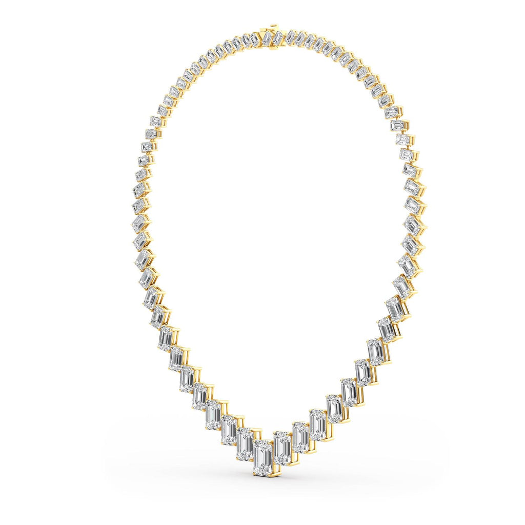Lab Grown Diamond NECKLACE 81.85 ctw NS12914-80.90CT-16IN