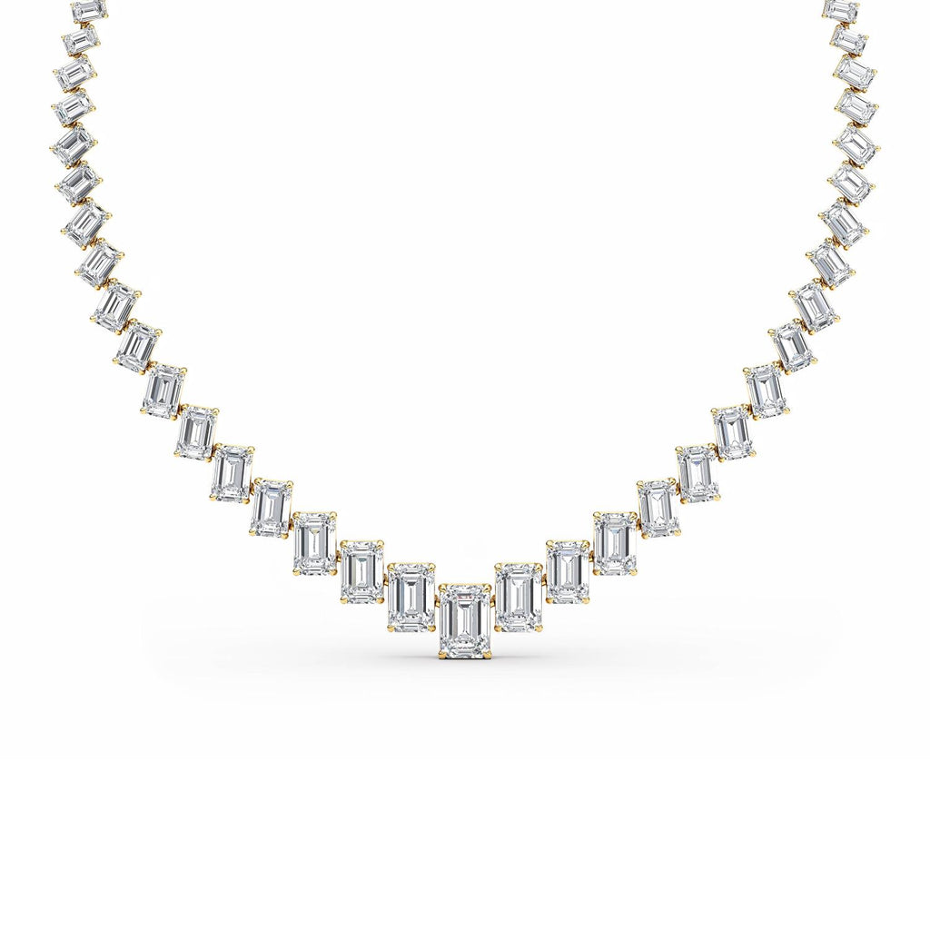 Lab Grown Diamond NECKLACE 81.85 ctw NS12914-80.90CT-16IN