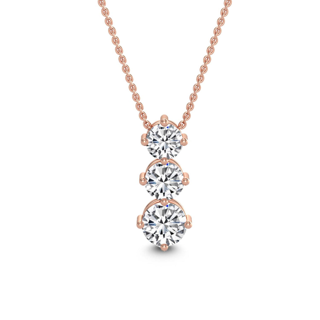 Lab Grown Diamond PENDANT 0.66 ctw P31243-0.68CT